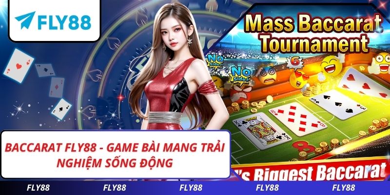 Baccarat FLY88 - Game Bài Mang Trải Nghiệm Sống Động
