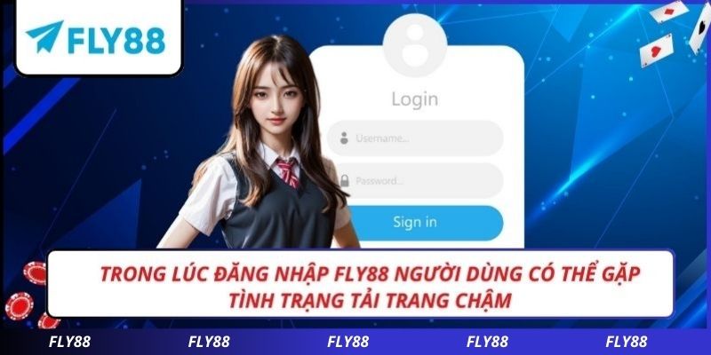 Trong lúc đăng nhập FLY88 người dùng có thể gặp tình trạng tải trang chậm